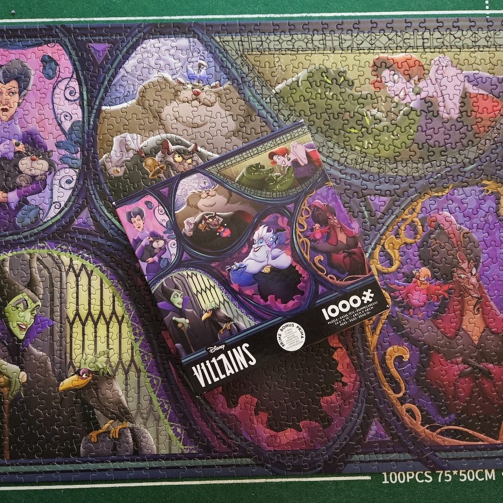 Ceaco Disney Villains and Their Pets puzzle